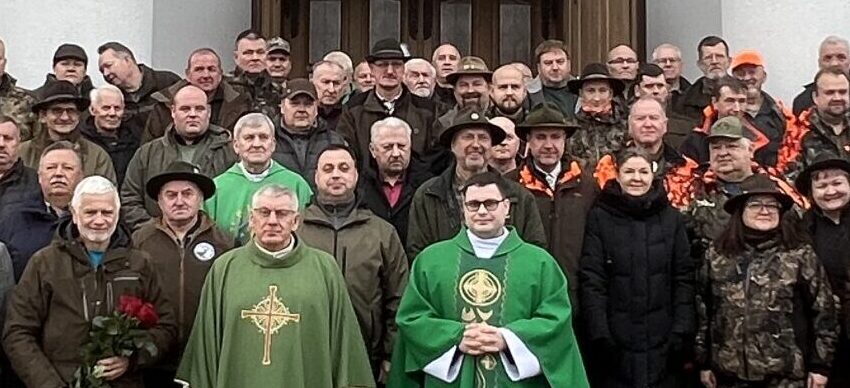  Maldos rytas su medžiotojais Gargždų bažnyčioje
