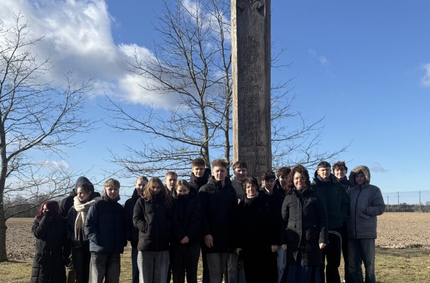  Čia užaugo valstybės kūrėjas: gimnazistai lankėsi J. Šaulio tėviškėje