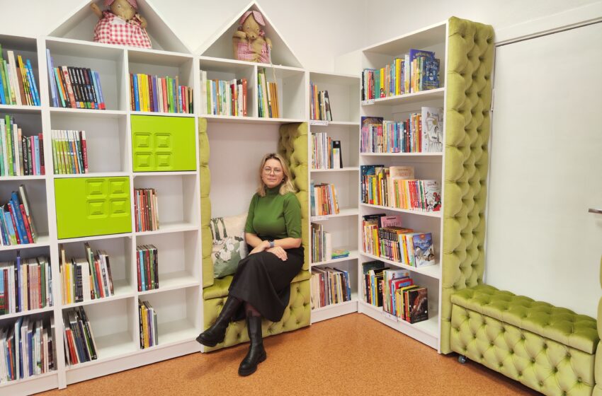  Atnaujinta biblioteka Doviluose: jaukioje aplinkoje gera bendrauti