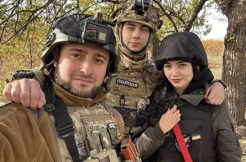  Jauniausia Ukrainos karo korespondentė  rengia reportažus iš karščiausių taškų