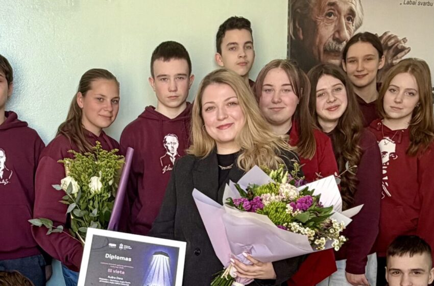  Mokytoja Aušra Dara: „Svarbiausia – kad mokinys patikėtų savimi“