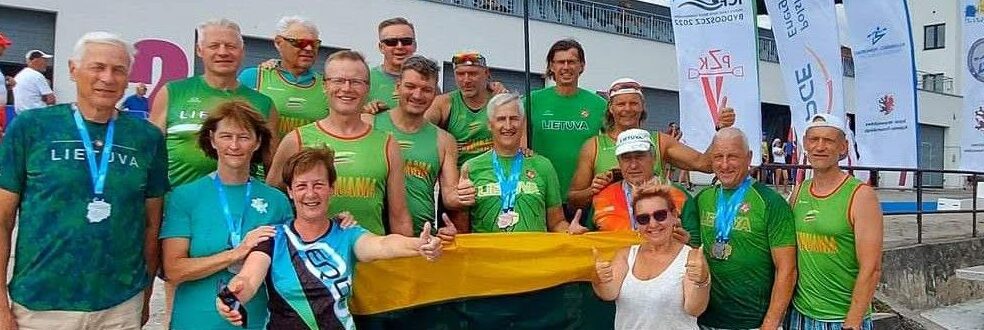 Klaipėda region’s victories at the World Kayaking and Canoeing Masters Championship