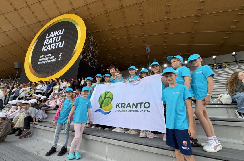  Lietuvos moksleivių dainų šventėje – gabus ir ištvermingas Klaipėdos rajono talentų penkiašimtis