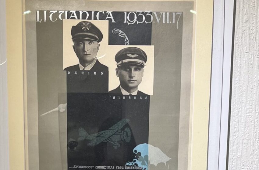  Gargždų krašto muziejuje – paroda „Lituanicos“ skrydžio 90-mečiui
