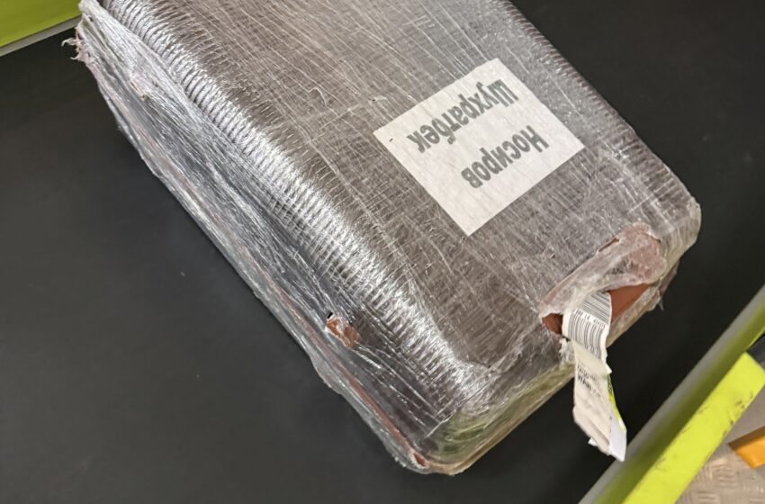  Vilniaus oro uoste muitininkai sulaikė daugiau kaip 6 kg kramtomojo tabako