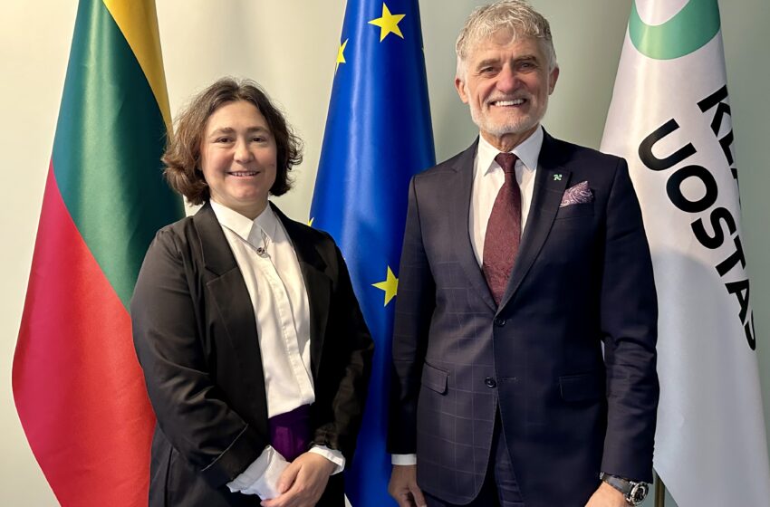  Prancūzijos ambasadorės pažintis su Klaipėdos uostu: žvilgsnis į svarbiausius projektus ir perspektyvas