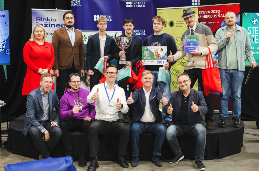  Išradingiausi šalies moksleiviai vėl susirungs „Steam Team“ čempionate