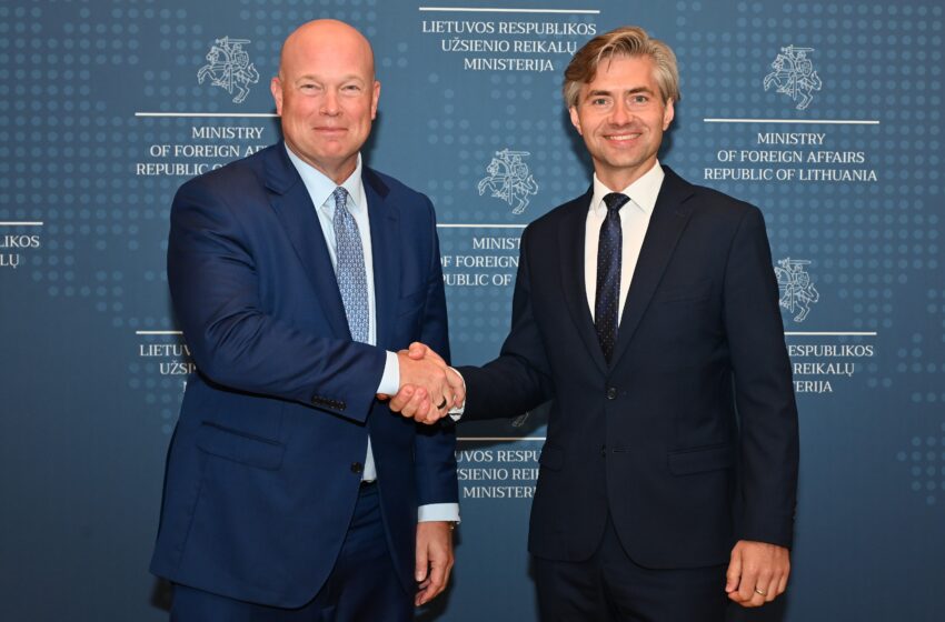 Su JAV ambasadoriumi NATO susitikęs K. Budrys: amerikiečių kariai rytiniame NATO flange – esminis atgrasymo veiksnys
