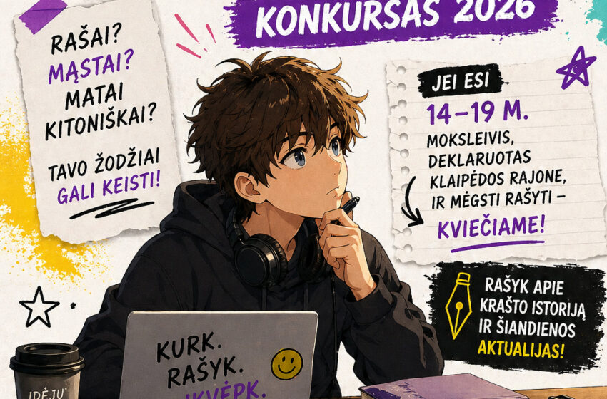  Paskelbtas Johano Ferdinando Kelkio premijos „Jaunasis publicistas“ konkursas