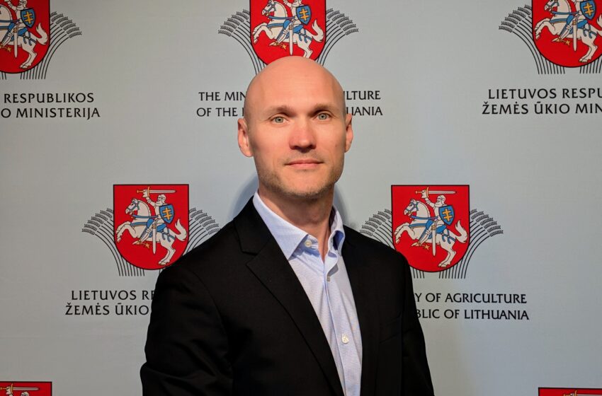  Žemės ūkio viceministru tapo kretingališkis