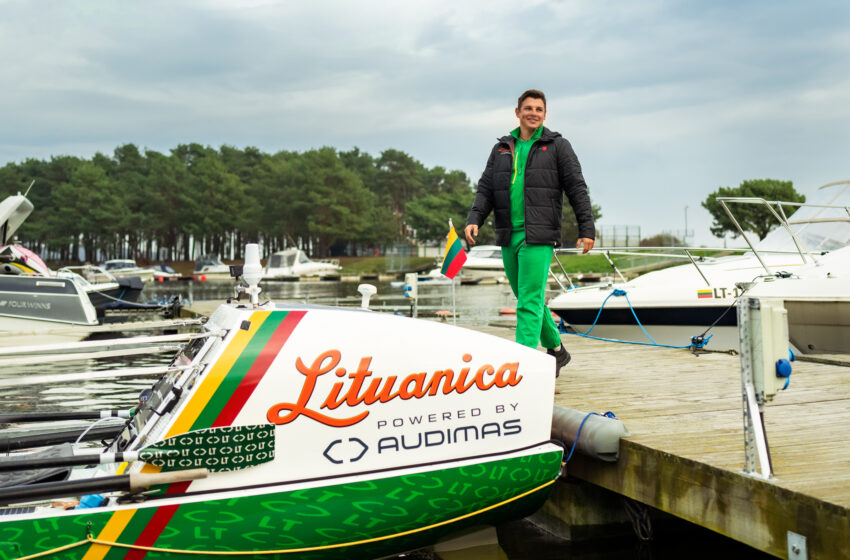  Per Atlanto vandenyną – irklais: pasaulio rekordo sieksiantis A. Valujavičiaus netrukus pradės kelionę