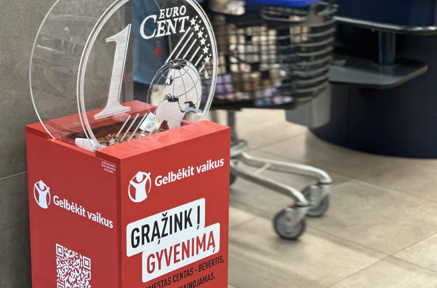  1 ir 2 euro centai, pamiršti stalčiuose ar piniginės dugne, gali padėti vaikams: štai kur juos galima paaukoti