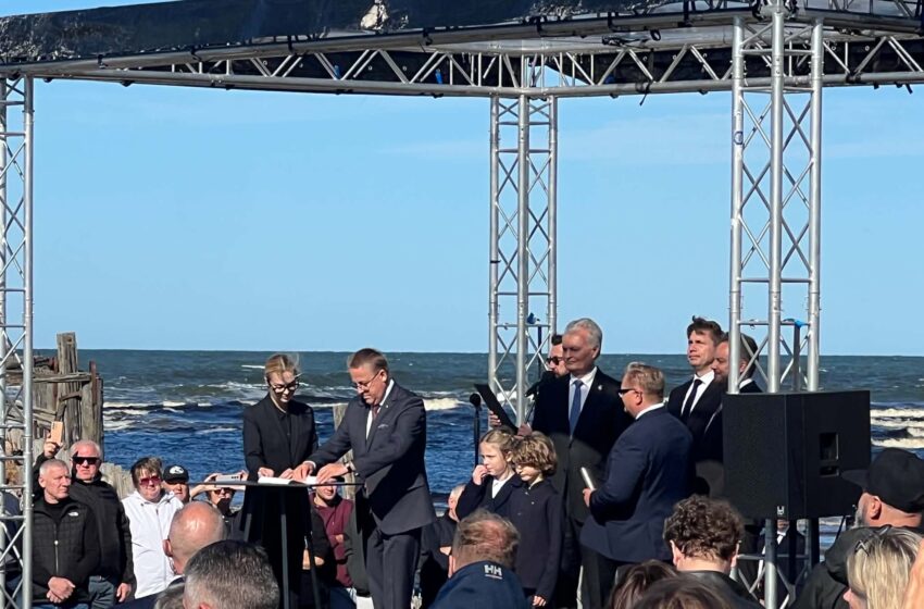  Šventojoje pradėtos uosto molų statybos