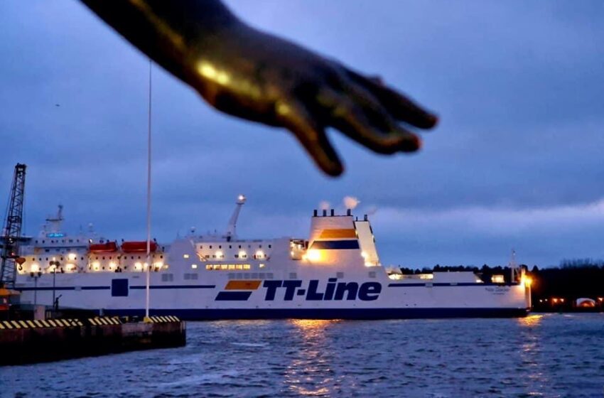  Klaipėdos konteinerių terminale aptarnaujama „TT-Line“ keltų linija atidarys naują maršrutą