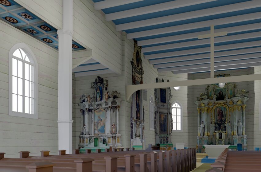  Veiviržėnų bažnyčios vidaus atnaujinimas sustiprins baroko architektūros paminklą