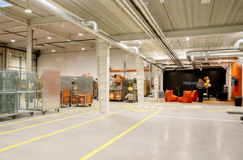 Klaipėdos LEZ atidarytas „Omniva“ logistikos centras