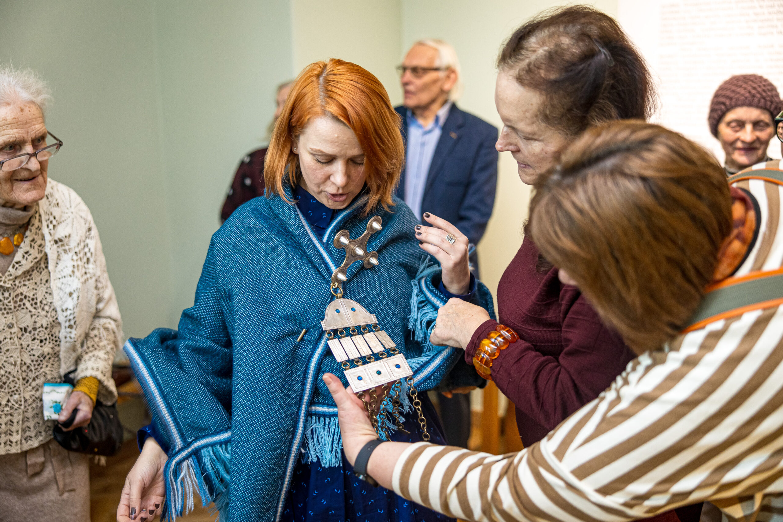 In the exhibition of the Jonas Šliūpas Museum, there is a unique piece of jewelry that tells the story of a Curonian woman