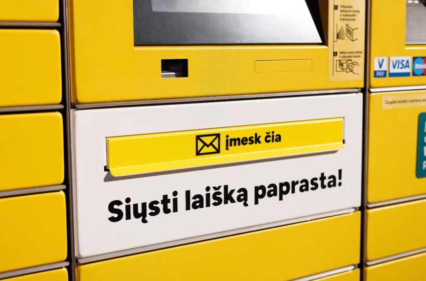  Laiškus siųsti taps dar paprasčiau: pristatytos naujos paštomatų funkcijos –  laiškų dėžutės