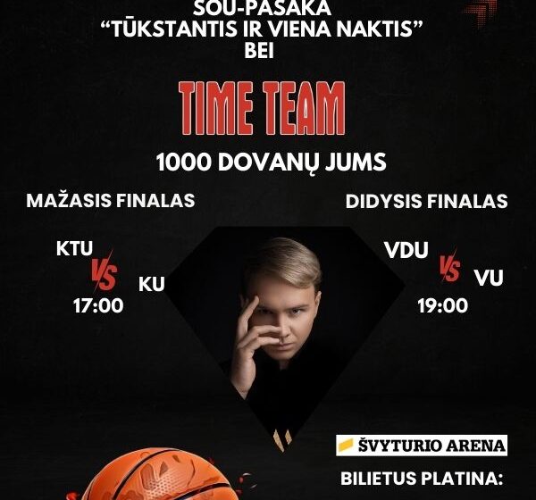  LSKL didysis finalas „Švyturio“ arenoje stebins ne tik krepšiniu: ruošiamas triukų šou ir daugiau nei 1000 prizų lietus