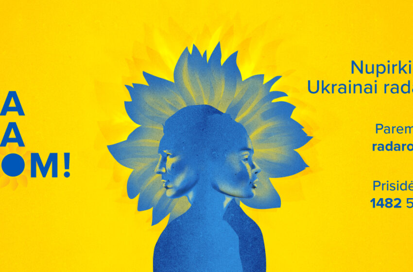 Lietuva vienijasi: prasideda didžiausia akcija Ukrainai palaikyti