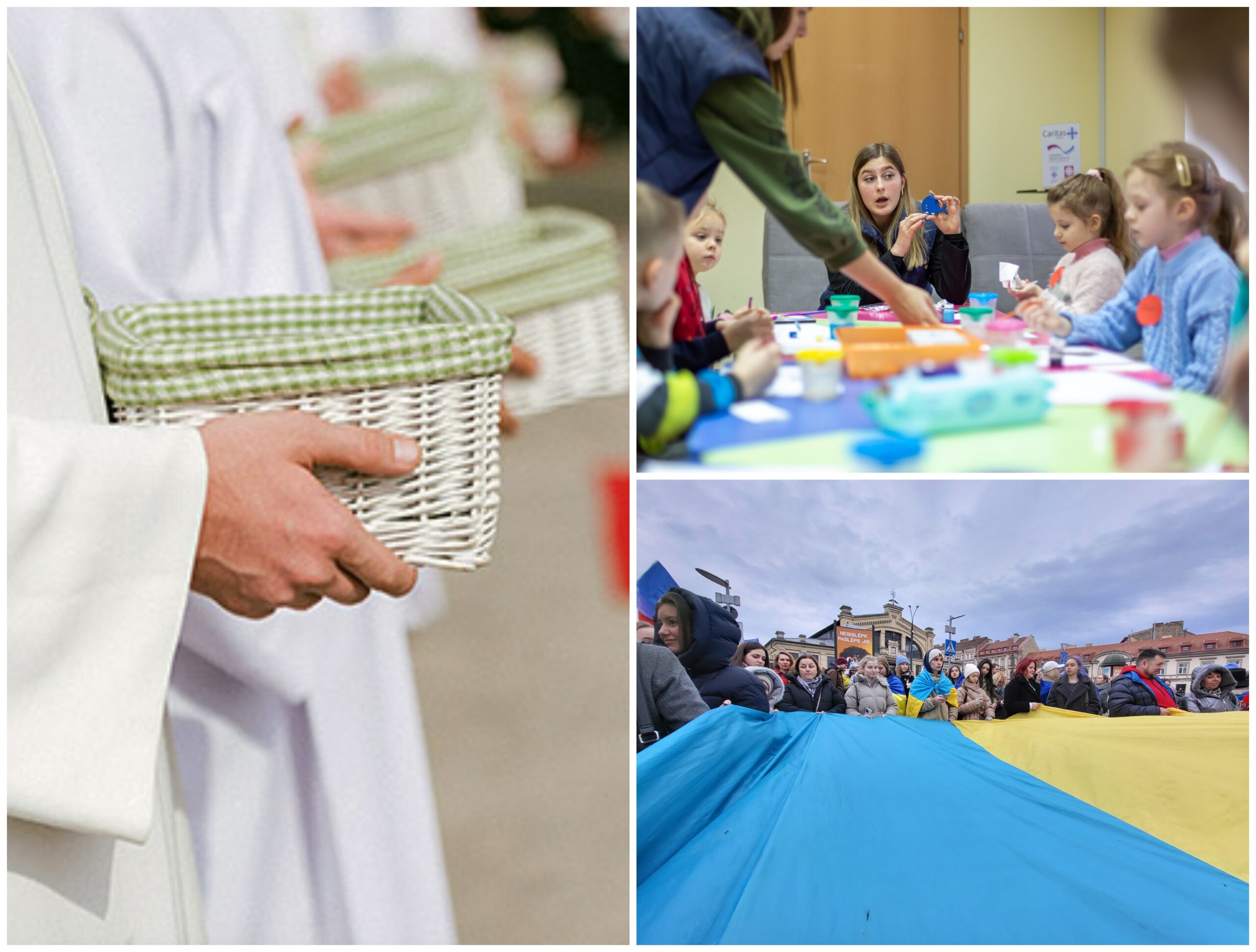 On Sunday, a toll for Ukraine will be collected in all Lithuanian churches