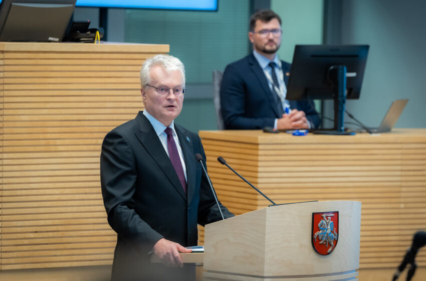  Seimui pristatyta I. Ruginienės kandidatūra į Ministro Pirmininko pareigas