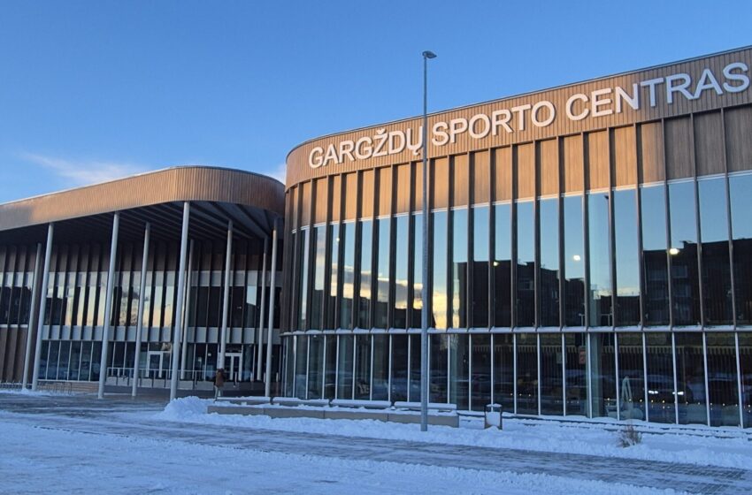  Gargždų sporto centro „krikštas“: per 100 dienų – 53 000 lankytojų