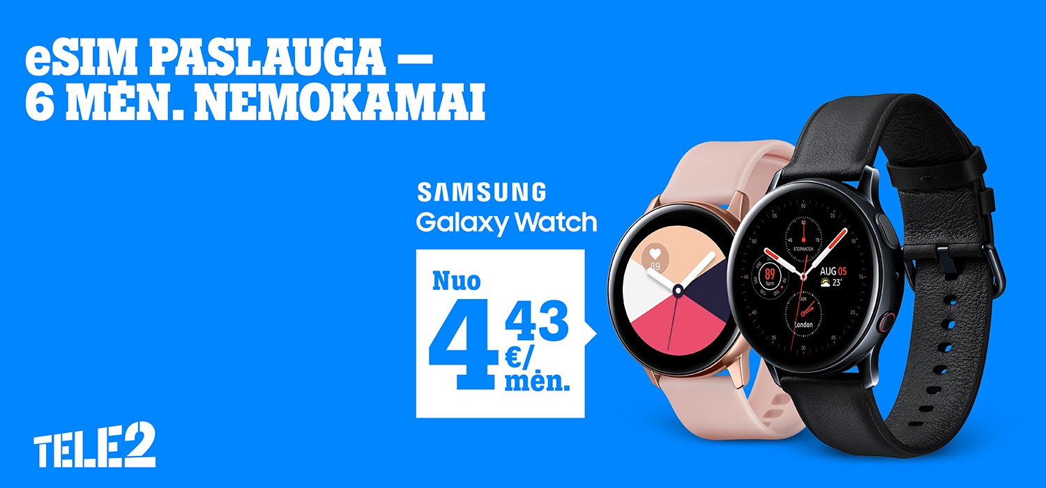 Samsung Galaxy Watch4 LTE (44 mm) - TELE2