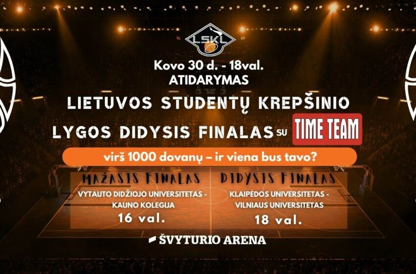 Sporto sirgaliai kviečiami į krepšinio fiestą: laukia prizų lietus