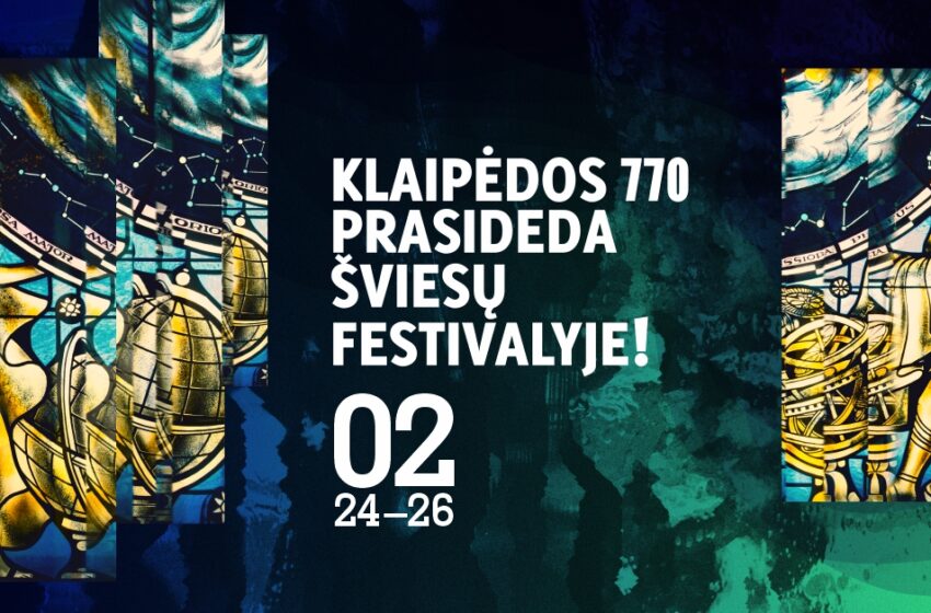  Klaipėdos šviesų festivalio startas – jau šį ketvirtadienį
