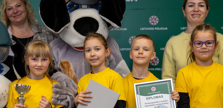  Saugiausios ikimokyklinio ugdymo įstaigos konkurse nugalėjo Dovilų komanda