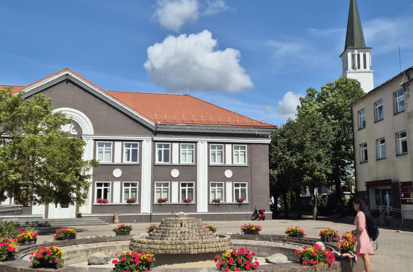  Bus kuriama vizija, kaip keisis Gargždų aikštės ir fontanas