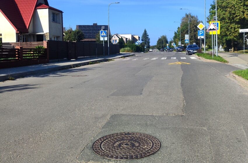  Kvietinių gatvei reikia remonto, tačiau kada jis bus?