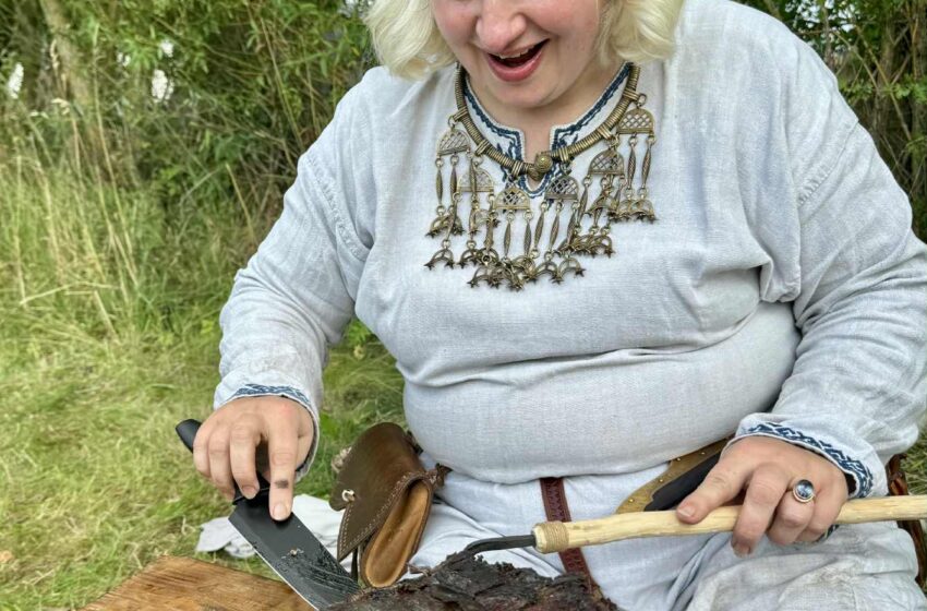  Skonių saga iš Lietuvos – vikingų festivalyje Danijoje