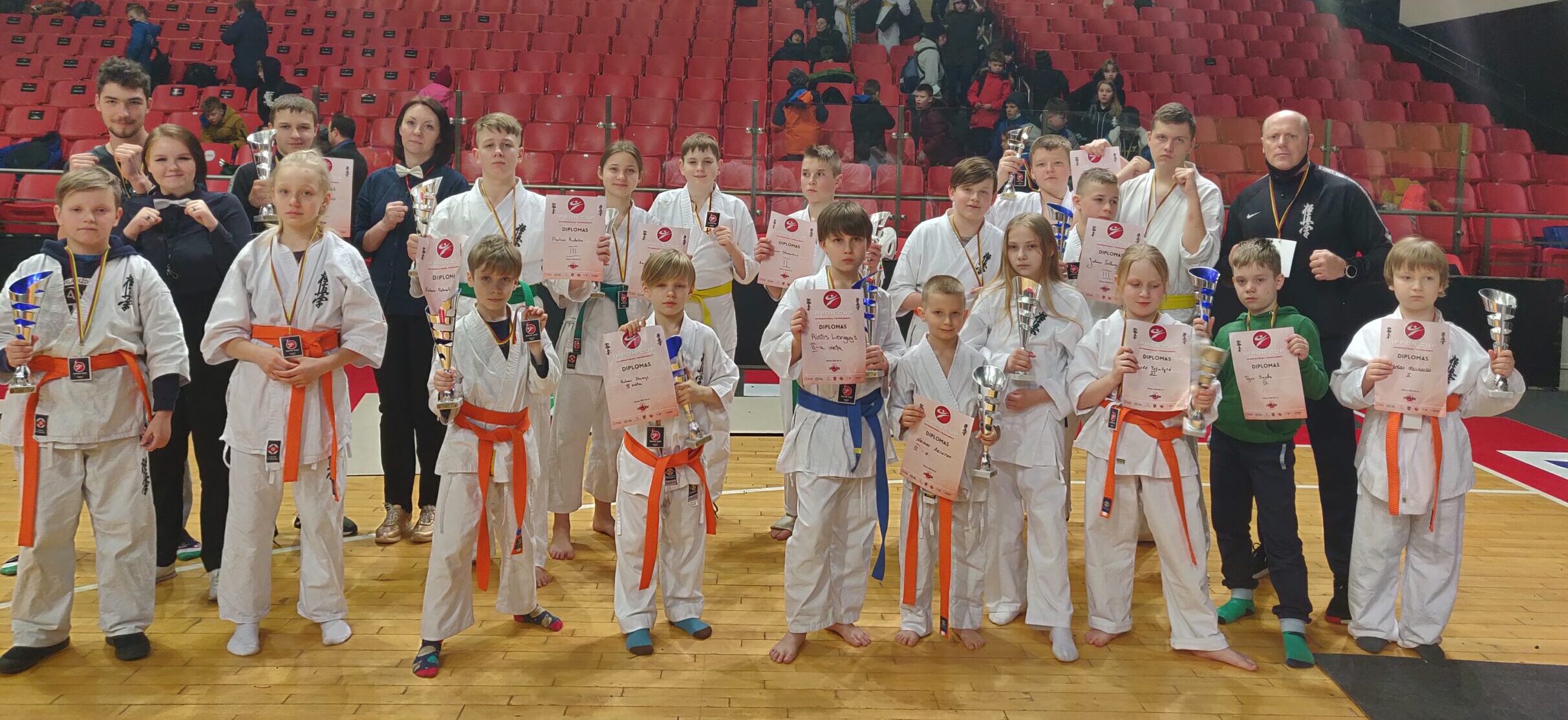 Among the prize winners are students of the “Tensho” club