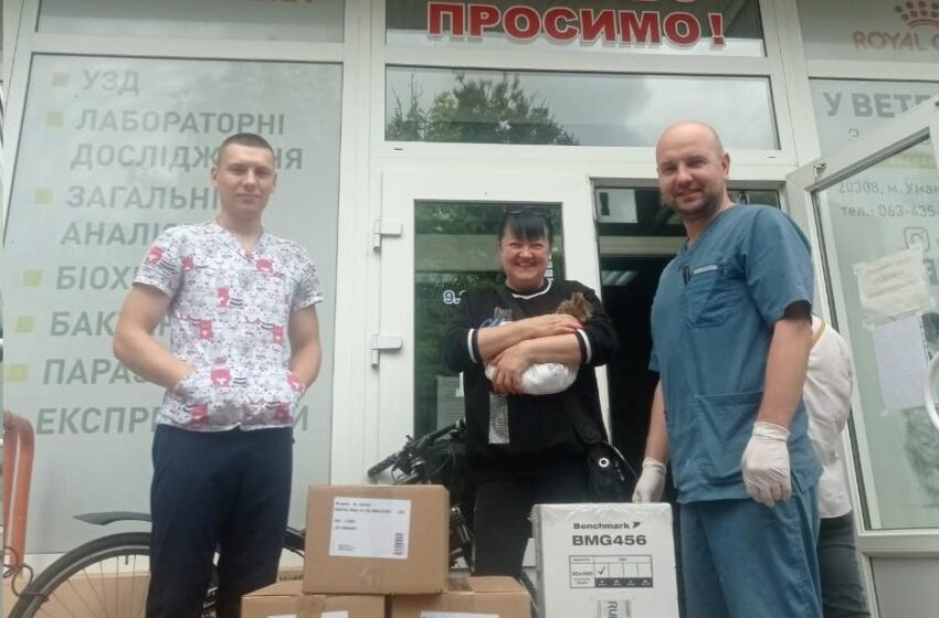  Veterinarinių vaistų siunta iš Lietuvos keliauja į karo nusiaubtus regionus Ukrainoje