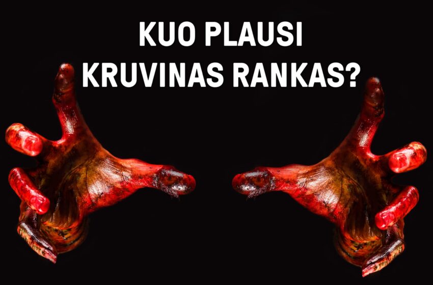  R. Petrauskienė: „Kuo plausi kruvinas rankas?“