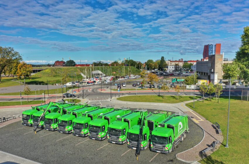  Klaipėdoje „Ecoservice“ atnaujino transporto parką, gatvėse – naujos šiukšliavežės