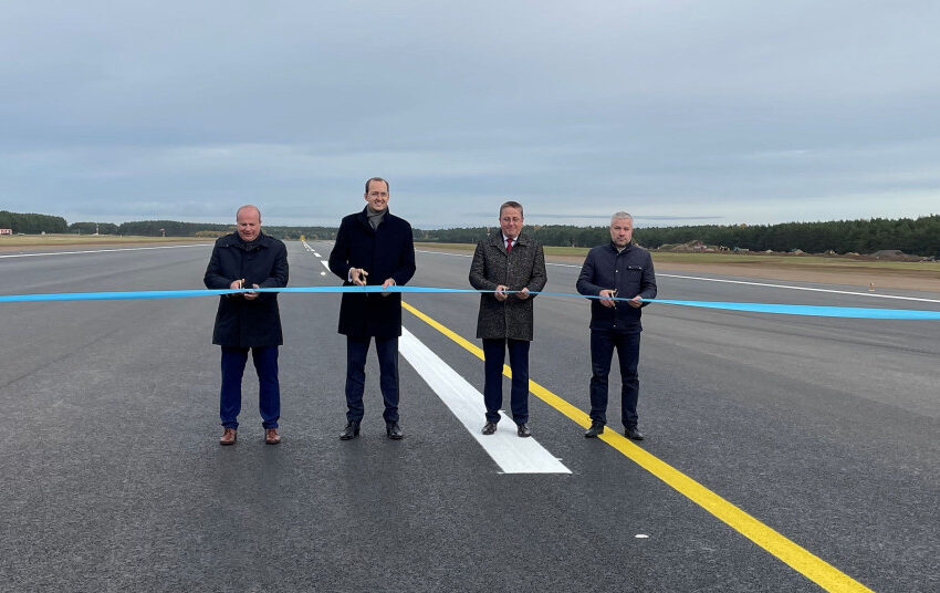  Palangos oro uosto rekonstrukcija baigta: oro vartai pasiruošę atnaujinti veiklą