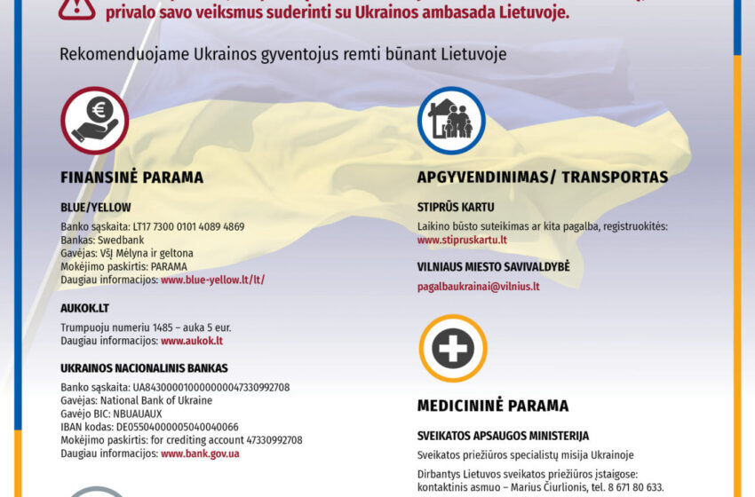  Dėl Lietuvos piliečių vykimo į Ukrainą