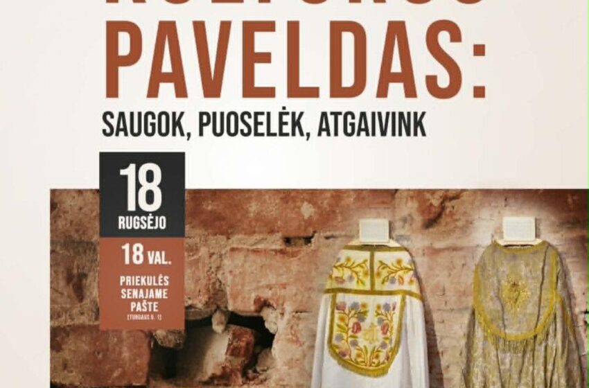  Europos paveldo dienos kviečia atrasti gyvą Klaipėdos rajono istoriją