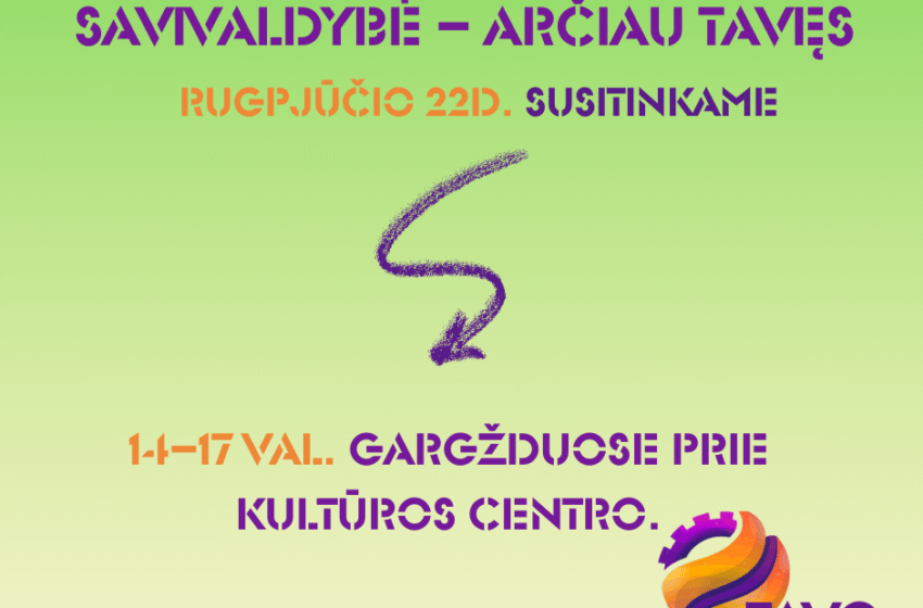  Penktadienį kviečiame susitikti su „Tavo idėja“ komanda!
