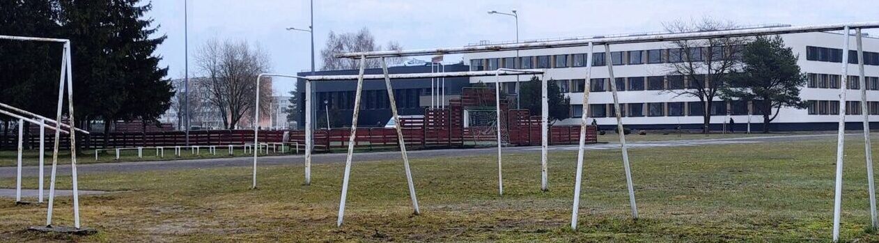 Will the Vaivorykštės gymnasium stadium finally undergo changes?