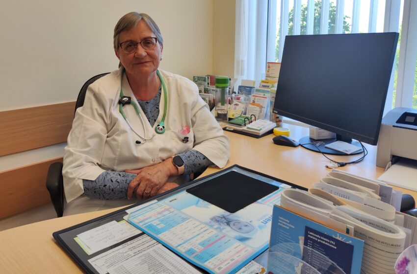  Vaikų ligų gydytojos Vitalijos Steponavičienės džiaugsmas – pasveikusio paciento padėka