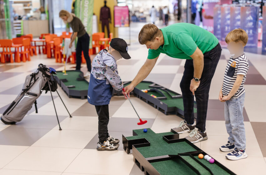  Mini golfo akademija startuoja Klaipėdos rajono „Saulės“ mokykloje