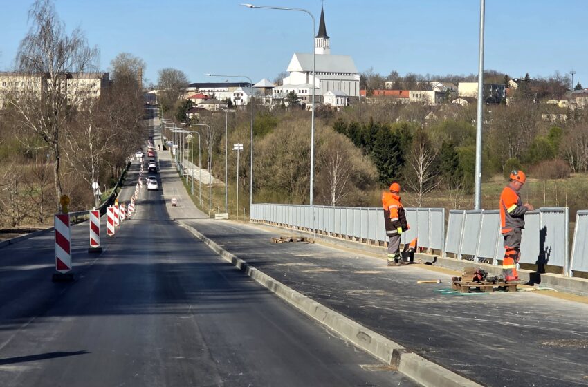  VIA Lietuva pažadas: gegužę bus baigta Tilto gatvės rekonstrukcija