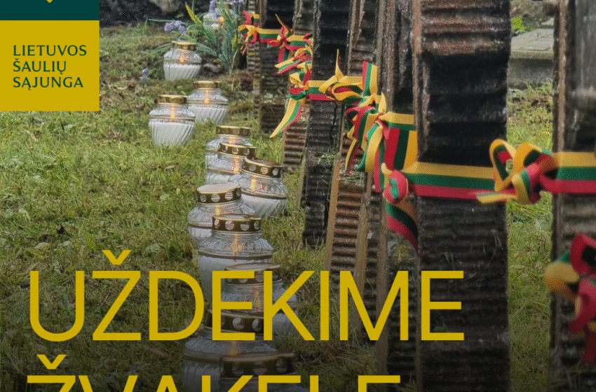  Šaulių sąjungos vadas: neleiskime, kad krūmais užželtų atmintis