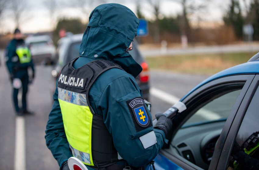  Per savaitę Klaipėdos apskrityje nustatyta 17 neblaivių vairuotojų